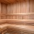 sauna with bench-style seating